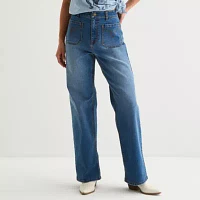 Frye and Co. Womens Straight Leg Jean
