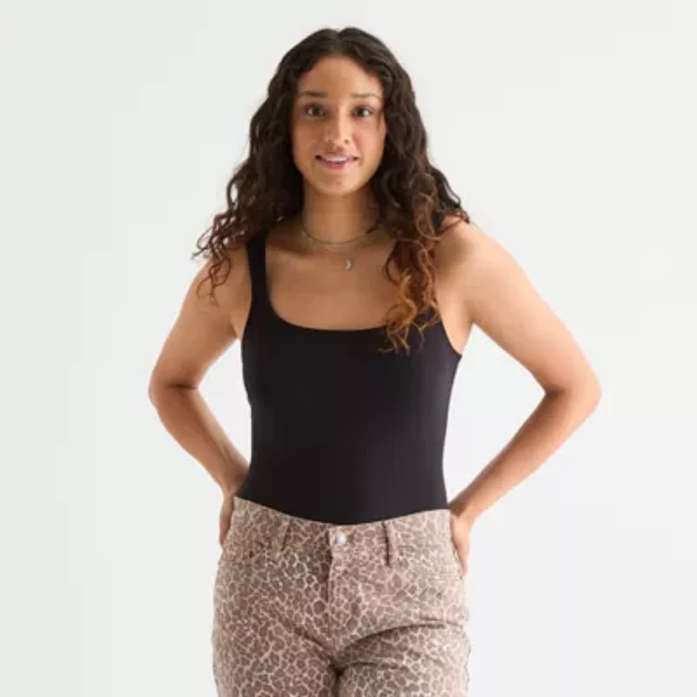 Arizona Womens Sleeveless Bodysuit Juniors