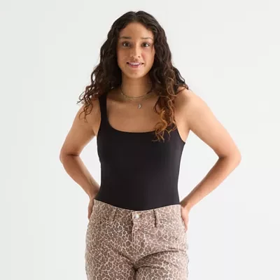 Arizona Womens Sleeveless Bodysuit Juniors