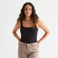 Arizona Womens Sleeveless Bodysuit Juniors