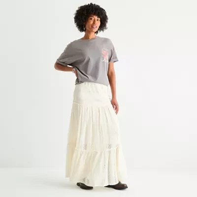 Arizona Womens Maxi Skirt - Juniors