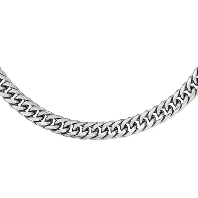 Stainless Steel 24 Inch Link Chain Necklace