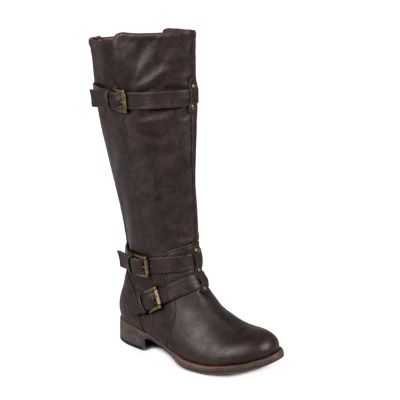 Journee Collection Womens Bite Wide Calf Tall Boots