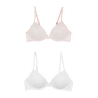 Hanes Little & Big Girls 2-pc. Demi Bra