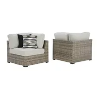Signature Design by Ashley® Calworth 2-pc. Patio Accent Chair