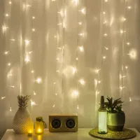 West & Arrow Warm White LED Curtain Light