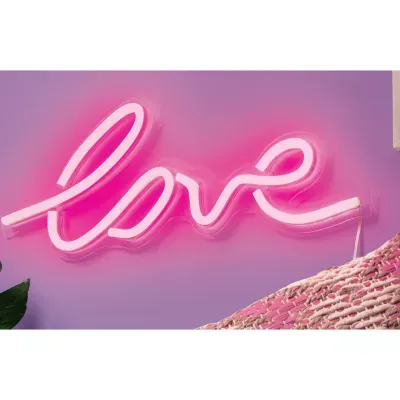 West & Arrow Love Neon LED Wall Sign