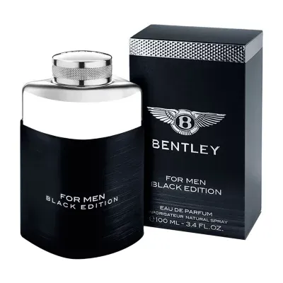 Bentley For Men Black Edition Eau De Parfum Vaporisateur Natural Spray, 3.4 Oz