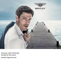 Bentley For Men Azure Eau De Toilette, 3.4 Oz
