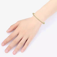 2 CT. T.W. Genuine Diamond 10K Yellow Gold Bracelet