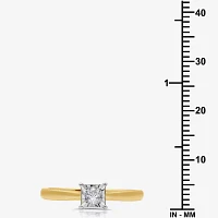 I Said Yes (H-I / I1) Womens 1/4 CT. T.W. Lab Grown White Diamond 14K Gold Over Silver Sterling Solitaire Bridal Set