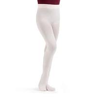 Capezio Big Girls Studio Basics Footed Tights