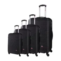 InUSA Royal Hardside 4-Pc Luggage Set