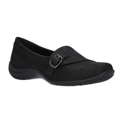 Easy Street Womens Cinnamon Square Toe Slip-On Shoe