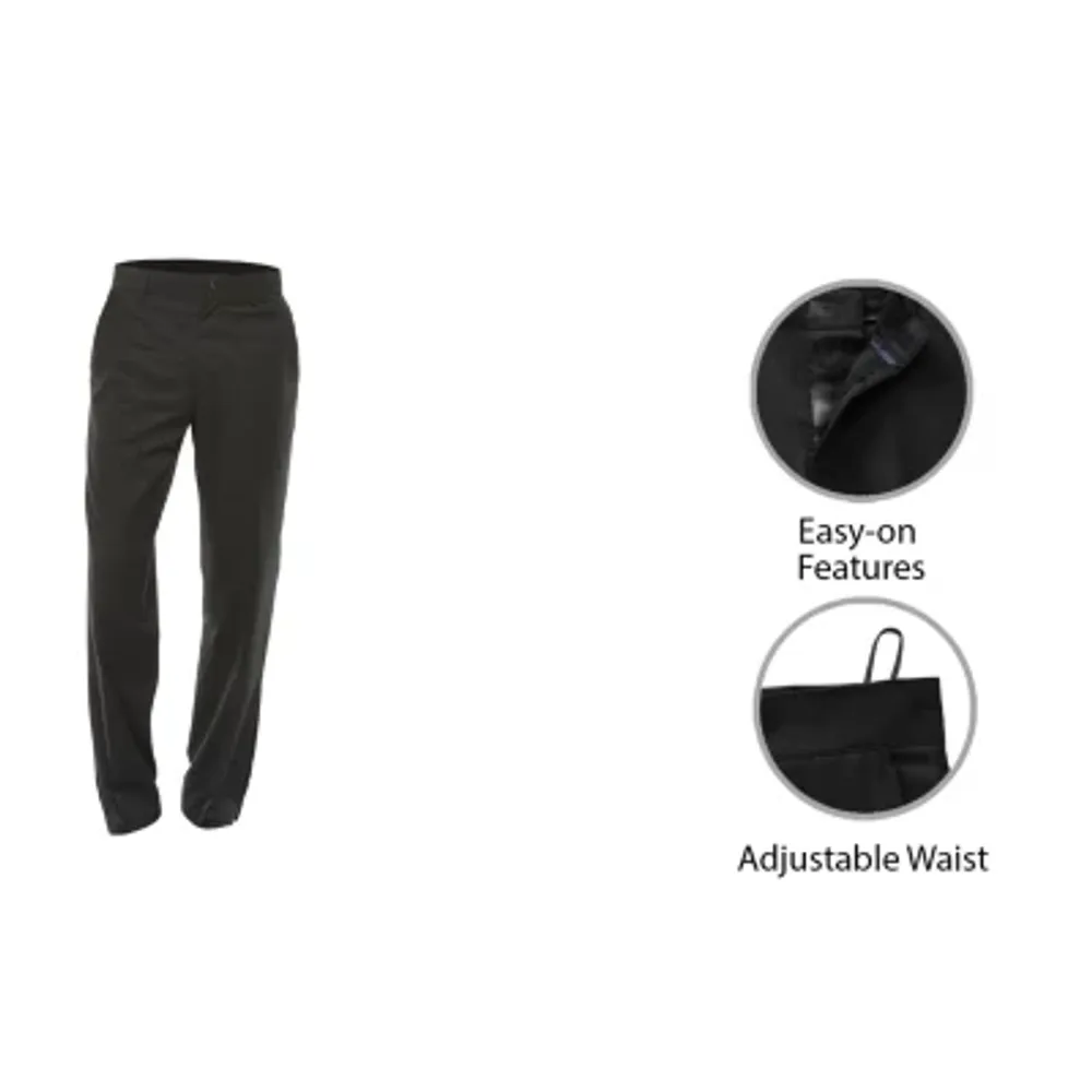 Stafford Mens Adaptive Classic Fit Flat Front Suit Pants