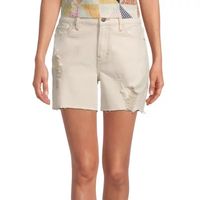 a.n.a Womens High Rise Denim Short