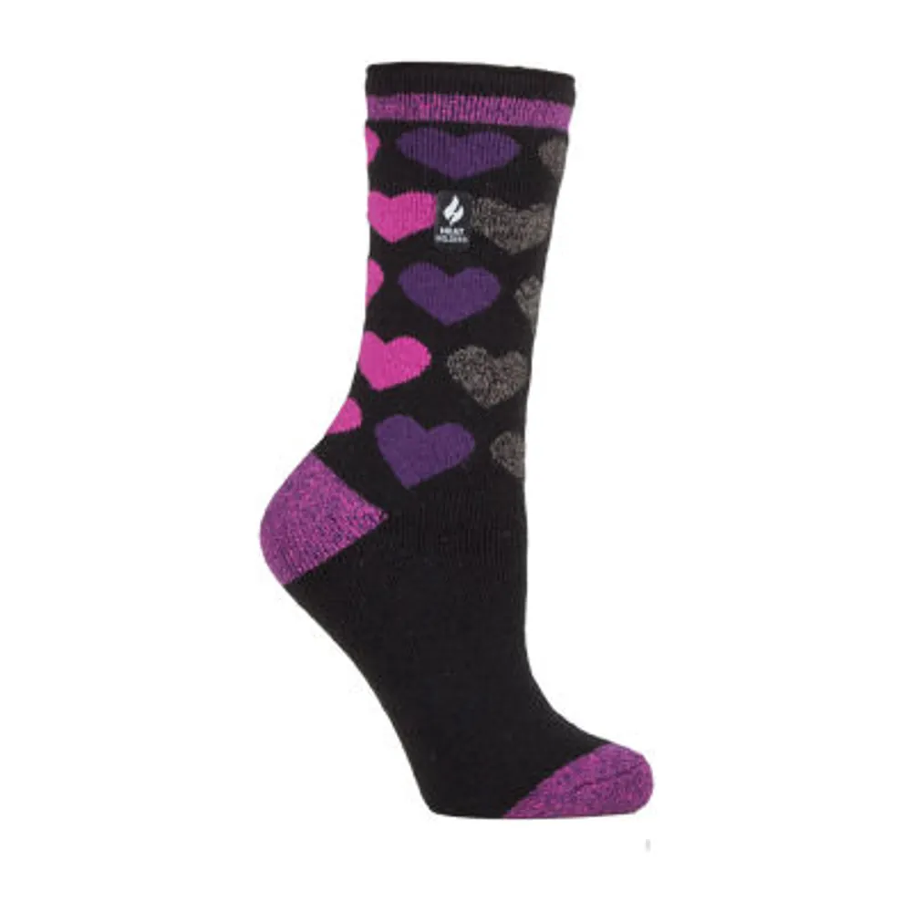 Heat Holders  Lite 1 Pair Crew Socks Womens