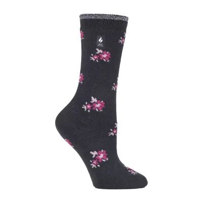 Heat Holders  Ultra Lite 1 Pair Crew Socks Womens