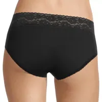 Arizona Body Organic Cotton with Lace Hipster Panty