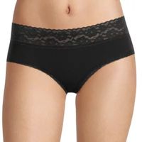 Arizona Body Organic Cotton with Lace Hipster Panty