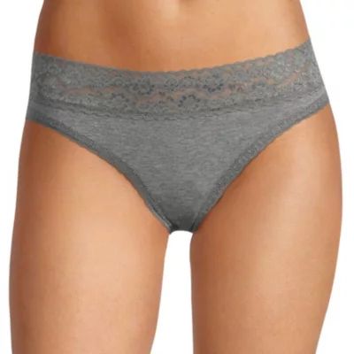 Arizona Body Cotton with Lace Thong