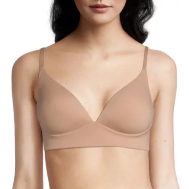 Ambrielle Marshmellow Plunge Bra