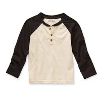 Okie Dokie Toddler Boys Long Sleeve Henley Shirt