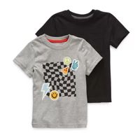 Okie Dokie Toddler Boys Crew Neck Short Sleeve T-Shirt