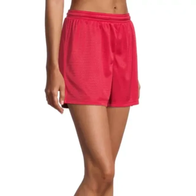 Women's Champion Sport Mesh Shorts, 4 Sideline Red