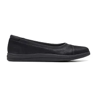 Clarks Womens Breeze Ayla Closed Toe Slip-On Shoe