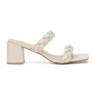 Torgeis Womens Plumeria Heeled Sandals