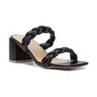 Torgeis Womens Plumeria Heeled Sandals