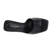 Torgeis Womens Lotus Heeled Sandals