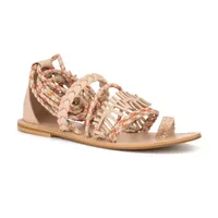 Torgeis Womens Aurelia Flat Sandals