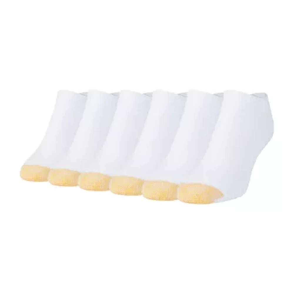 Gold Toe 6 Pair Plus Tall Low Cut Socks Womens