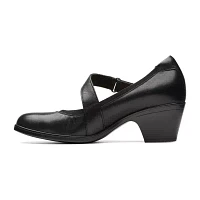 Clarks Womens Emily Mabel Closed Toe Mary Jane Shoes