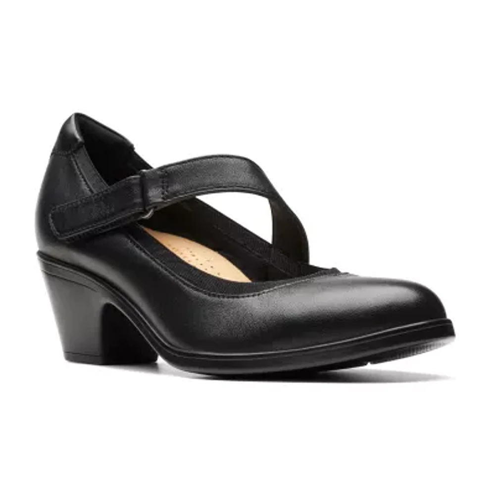 Clarks Womens Emily Mabel Closed Toe Mary Jane Shoes