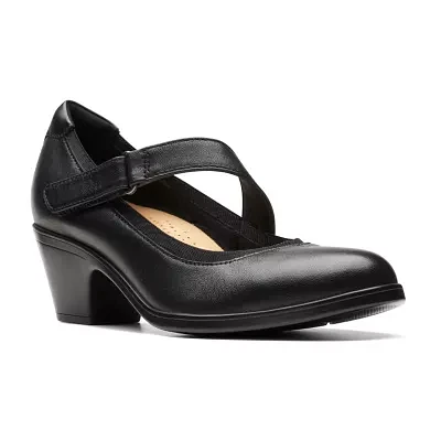 Clarks Womens Emily Mabel Closed Toe Mary Jane Shoes