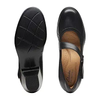 Clarks Womens Emily Mabel Closed Toe Mary Jane Shoes