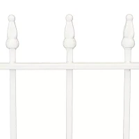 Net Health Shops Border Fence Panels 5-Piece Metal Yard Stake