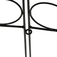 Net Health Shops Border Fence Panels 5-Piece Metal Yard Stake