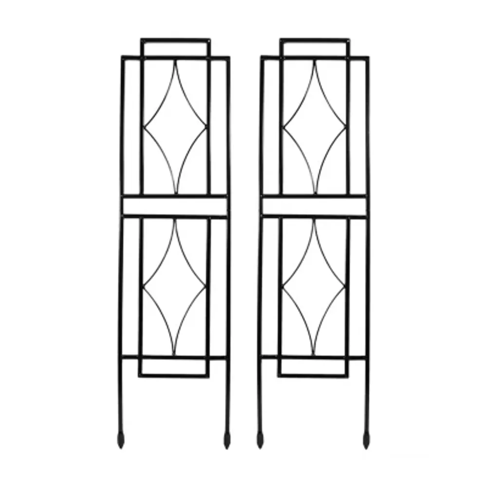 Net Health Shops Contemporary Metal 2-pc. Garden Trellis