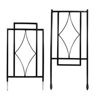 Net Health Shops Contemporary Metal 2-pc. Garden Trellis