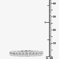 I Said Yes (H-I / I1) 1/4 CT. T.W. Lab Grown White Diamond Sterling Silver Anniversary Wedding Band