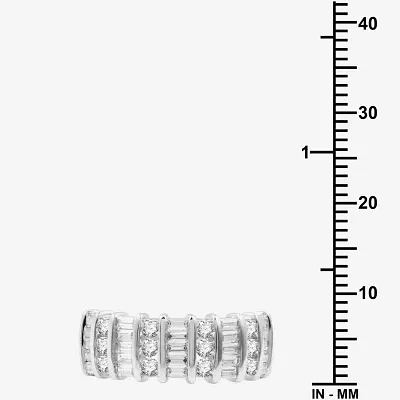 I Said Yes (H-I / I1) 1 CT. T.W. Lab Grown White Diamond Sterling Silver Anniversary Band