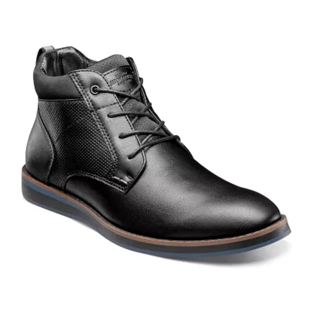 Nunn Bush Mens Circuit Flat Heel Chukka Boots