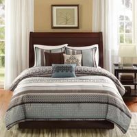 Madison Park Harvard 7-pc. Jacquard Comforter Set