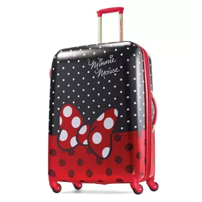 American Tourister Disney Minnie Mouse Red Bow 28" Hardside Lightweight Luggage