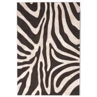 Liora Manne Visions I Zebra Rectangular Rugs & Floor Coverings Indoor Outdoor Animal Accent Rugs