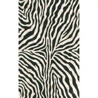 Liora Manne Visions I Zebra Rectangular Rugs & Floor Coverings Indoor Outdoor Animal Accent Rugs